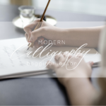 Modern Calligraphy beginner lesson